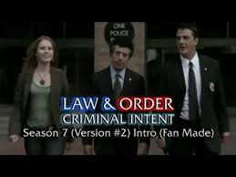 This legal crime drama is unique among the other franchise programs in that it offers an additional dimension by exposing. Law Order Criminal Intent Season 7 Version 2 Intro Fan Made Youtube