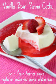 Maybe you would like to learn more about one of these? Vanilla Bean Panna Cotta With Fresh Berries Sauce Vegetarian Buona Pappa Berry Sauce Panna Cotta Food
