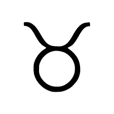 Taurus Symbol Vinyl Decal Etsy Taurus Symbols Taurus Tattoos Astrological Symbols