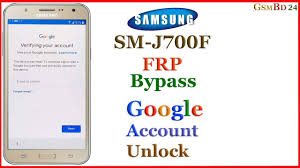 Motoreaper motorola frp bypass tool 2017 moto z, moto g, moto. Samsung Galaxy J7 Sm J700f Frp Bypass Google Account Unlock Without Pc Youtube