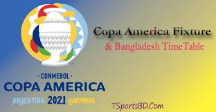 Argentina face a tough against colombia in the group b opening match on june. Copa America 2021 Match Fixture Schedule Bangladesh Time