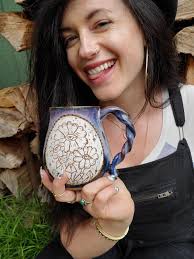 Functional pottery art made from earth minerals