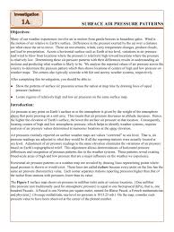 Surface Air Pressure Patterns