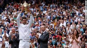 Novak djokovic to face italy's matteo berrettini in wimbledon men's final with history on the line. Atvukeyerrhhim