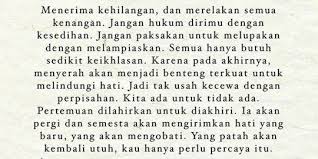 15 Kata Kata Rintik Sedu Dari Nadhifa Allya Tsana Romantis Dan Penuh Makna Merdeka Com