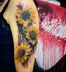 Sunflower Tattoo 5 Jpg 1080 1177 Sunflower Tattoo Shoulder Sunflower Tattoo Thigh Sunflower Tattoo