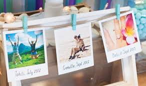 Offer seasonal party favors to your guests to keep them entertained. Kara S Party Ideas Beach Themed Engagement Party Planning Ideas Decor Idea
