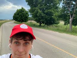 runner thanks canada for good weather