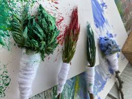 Athomeart Project Nature Brush Painting Oklahoma Contemporary