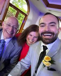 By the power bestowed upon me, I now pronounce Nadav and Emily Husband and  Wife! Say hello to the Hezi's! What a full circle moment- being there the  night these two met