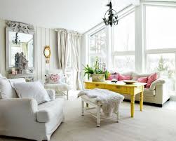 Home White Interior Bungalow Style House