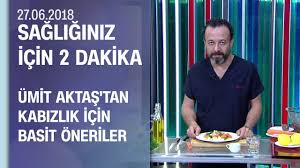 1970 yılında kırıkkale'de doğan dr. Dr Umit Aktas Tan Kabizlik Icin Basit Oneriler Televizyon Gazetesi