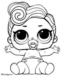 Wonderful lol dolls coloring pages doll. Lol Surprise Lil Sisters Coloring Pages Coloring And Drawing
