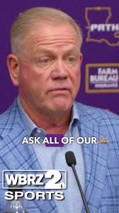"It is crazy expectations!", LSU Head Coach Brian Kelly