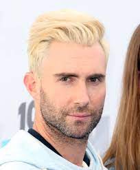 Maroon 5 front man and coach on the voice dyed his hair platinum blond over the weekend. Adam Levine Photostream Adam Levine Hair Adam Levine Haircut Adam Levine Blonde