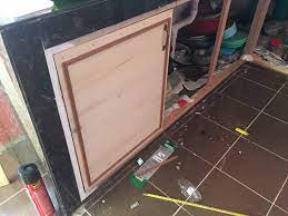 Lebih2 lagi kalu dah beranak pinak macam aku ni. Diy Kabinet Dapur Murah