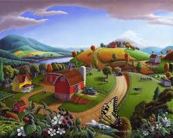 Walt Curlee Fine Art National Award Winning Oil Paintings Prints Gifts American Scene Painting Farm Art Americana Art