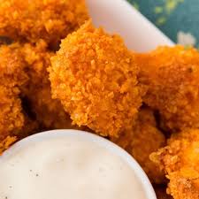 20 Minute Easy Doritos Crusted Chicken Bites A Healthier Alternative To The Deep Fried Version And Comes Together In No Cooking Recipes Recipes Chicken Bites