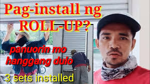 MANUAL GALVANIZED/ GALBANUM ROLL UP DOOR INSTALLATION SERVICES