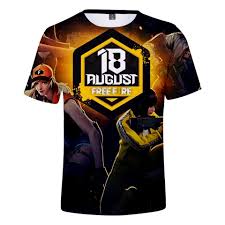 Free fire is ultimate pvp survival shooter game like fortnite battle royale. 2018 Free Fire Shooting Game 3d T Shirt Men Women Summer Cool Tshirt Funny Fashion Tees Male Female Fashion Tshirts Sexy Print T Shirts Aliexpress