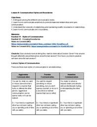 Think about your communication style. Communication Styles Worksheets Teaching Resources Tpt