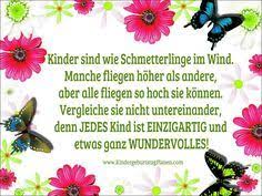 Kinder Sind Wie Schmetterlinge Spruche Kinder Kinder Zitate Kinderzitate