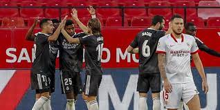 Hasil Pertandingan Sevilla Vs Real Madrid Skor 0 1