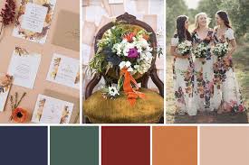 We'll do the shopping for you. Rustic Elegance An Earthy Toned Wedding Colour Palette Onefabday Com