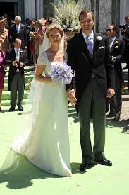 The Wedding Of Princess Maria Carolina And Albert Brenninkmeier Robe De Mariee Marie Mariage