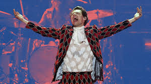 Harry styles desktop computer wallpapers hd backgrounds 4k background lita ford shows latest cave wallpapertag hipwallpaper. Harry Styles Is Wearing White Shirt With Red Black Design Coat With Tongue Out And Hands In Air Hd Harry Styles Wallpapers Hd Wallpapers Id 51978