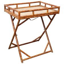 Vintage Bamboo Butler S Tray Table On Stand See More Antique And Modern Tray Tables At Https Www 1stdibs Com Butlers Tray Table Folding Coffee Table Table