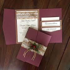 Christmas Wedding Invitation Rustic Invitation Set Unique Etsy Wedding Invitations Rustic Vintage Rustic Chic Wedding Invitation Christmas Wedding Invitations