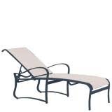 Tropitone kahana strap aluminum stackable chaise lounge. Shoreline Sling Residential Commercial Furniture Tropitone