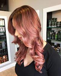 Fbf To One Of My First And Favorite Rose Gold Formulas Pictures Of This Color With Images Hair Color Rose Gold Hair Styles Summer Hair Trends
