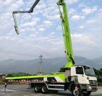 Used Sany 37m Truck Mounted Cement Pump Truck Pump on Isuzu 37 Meter