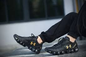 Black And Gold Under Armour Shoes Under Armour 818 Scorpio Black Gold 40 45 Mens Nike Shoes Under Armour Shoes Sport Shoes Men