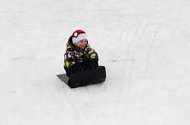 There is snow on the ground and you want to go sledding! Diy Duct Tape Sleds Play Cbc Parents