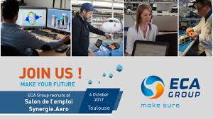 Plus de 1 000 postes à pourvoir au salon de l'aéronautique et du spatial, à toulouse. Salon De L Emploi Synergie Aero 4 October 2017 Eca Group Career Opportunities Eca Group