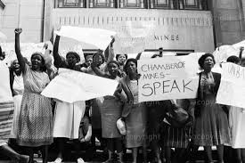 The national women's day is an annual south african public holiday which commemorates the 1956 women's march in pretoria to protest the country's pass laws and this year, south africa remembers albertina nontsikelelo sisulu; Women Protest Outside Chamber Of Mines On International Women S Day South African History Online