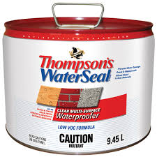 By using thompson's® waterseal® waterproofers, you will provide. Thompson S Waterseal Water Sealer Thcp40011 02 Rona