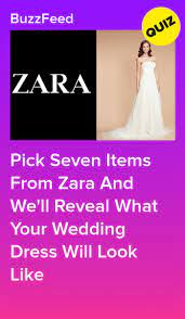 Shop At Zara And We Ll Show You What Your Wedding Dress Will Look Like Buzzfeed Wedding Wedding Dress Quiz Wedding Quiz