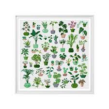I just released 5 new patterns on my etsy shop, mothramade, including the pattern for the picture below, which is one of my favorites! Plant Cross Stitch Pattern Digital Download Pdf Modern Etsy