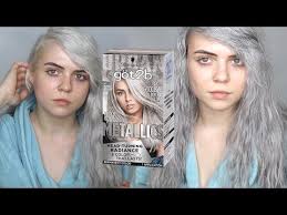 Schwarzkopf Got2b Metallic Silver Hair Toner How To And Review Youtube Silver Hair Dye Silver Hair Toner Hair Color Grey Silver
