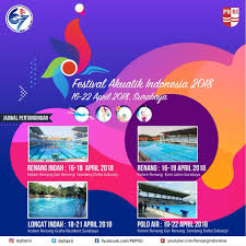 Festival Akuatik Indonesia Kembali Persatuan Renang Seluruh Indonesia Facebook