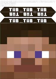 Minecraft Mask Steve Head 1 5 Jpg 1 131 1 600 Pixels Minecraft Printables Minecraft Steve Head Minecraft Printables Free