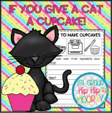 If You Give A Cat A Cupcake Crafts And Activities Cat Cupcakes Vocabulary Cards Activities