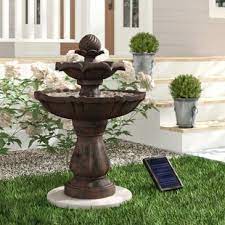 Shop our best selection of solar fountains to reflect your style and inspire your outdoor space. Solar Fountains You Ll Love In 2021 Wayfair