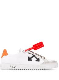 Check spelling or type a new query. Off White Low Top Sneakers 2 0 Calfskin Logo Patch White Combo Modesens