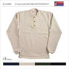 楽天市場 camber キャンバー 長袖 ヘンリーネック 厚地 メンズ レディース ジャージーtシャツ 14 5oz 厚手 ヘビーウェイト ボタン xl 長袖 ロンtee 無地 コットン 綿 丈夫 アメリカ製 部屋着ルームウェア 964 mavazi インポートクロージング ヘンリーネック