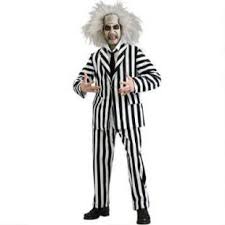 Features front zipper pocket, side water bottle pockets, interior laptop sleeve, padded adjustable straps and padded back. The Costume Black And White Striped Michael Keaton In Beetlejuice Spotern
